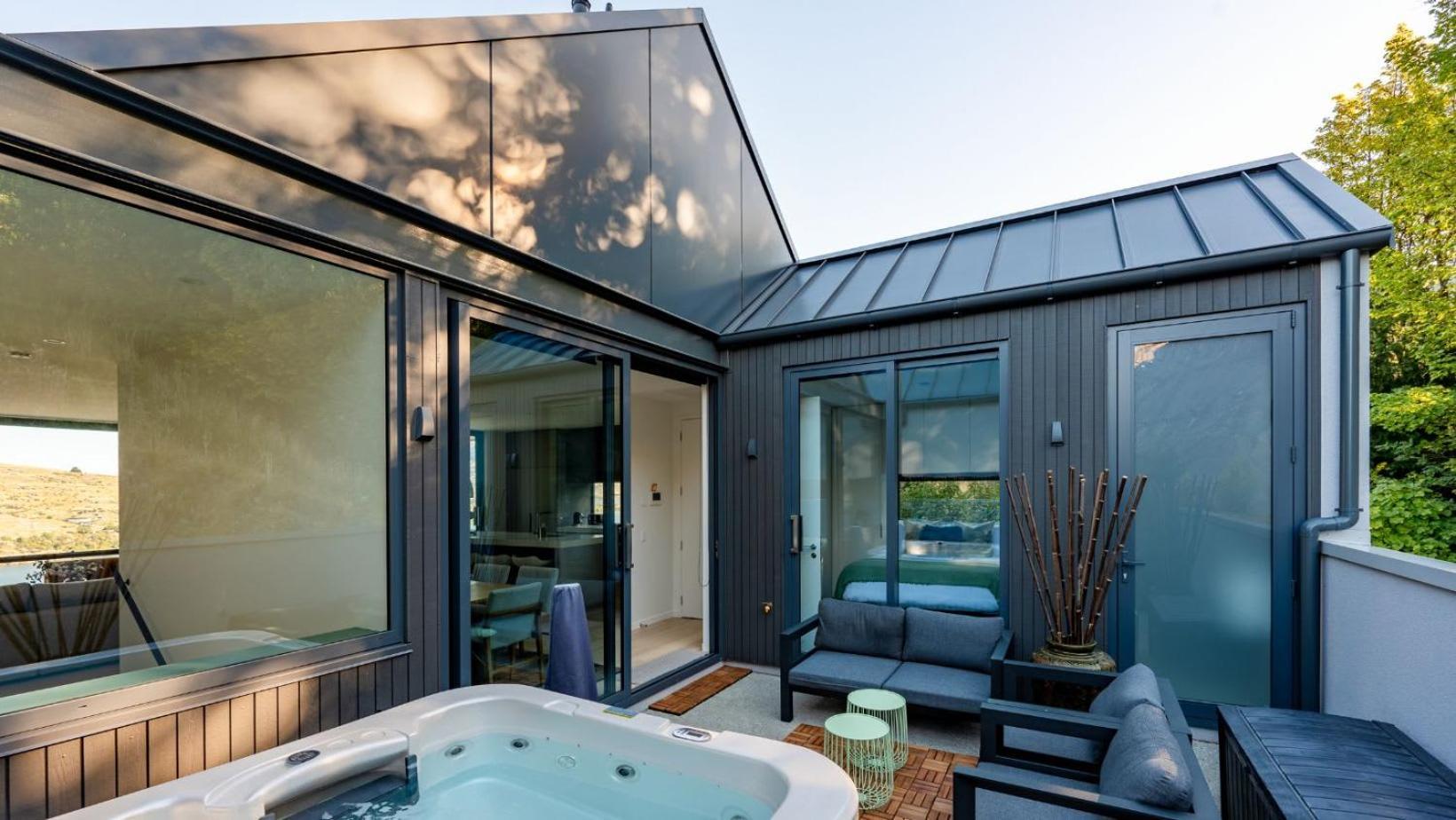 Villa The Tiers- Hot Tub- Ac- Bbq- Free Parking Queenstown Exterior foto